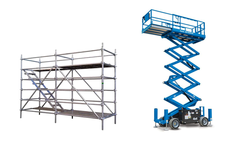 5 Reasons Why MEWPs are Chosen Over Scaffolding 