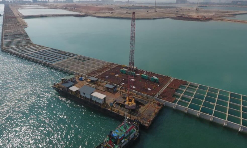 The Construction of Mega Tuas Port