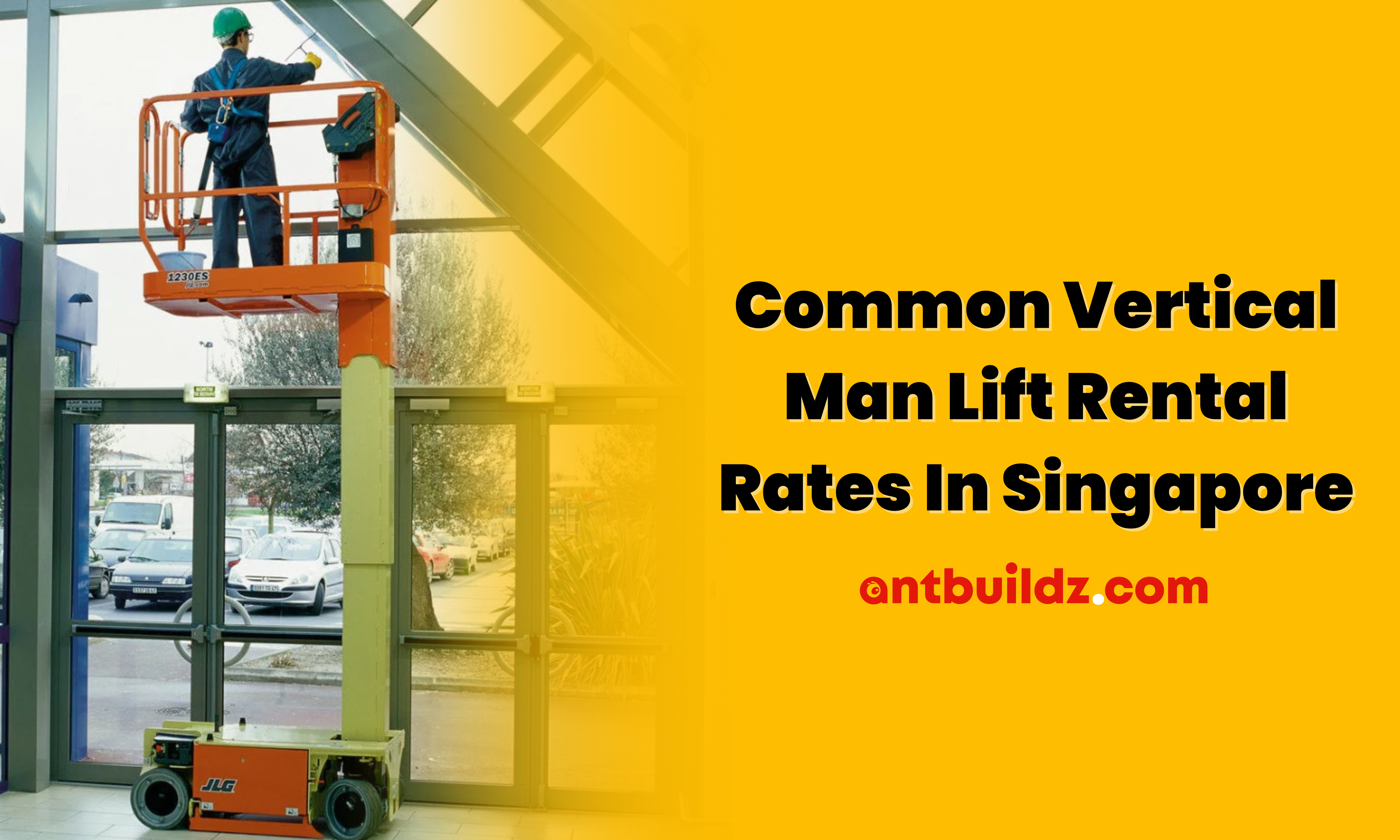 Common Vertical Man Lift Rental Rates In Singapore