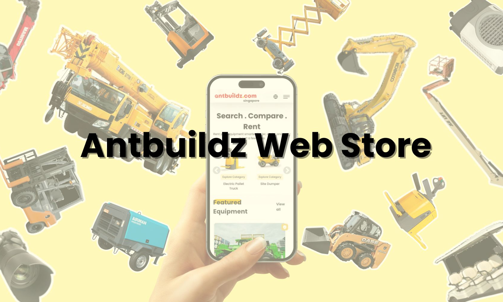 Transform Your Equipment Business with Antbuildz Web Store 